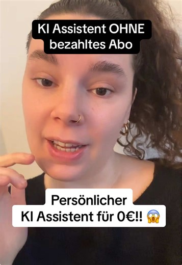 Du musst nicht 1000 bezahlte Abos für einen KI Assistenten abschließen, wenn du diese Schritte befolgst: 1. System prompt (der wichtigste Part) 2. Chatd organisieren und kategorisieren 3. Kalender verknüpfen #kitante #kilernen #kicommunity #kiworkflow