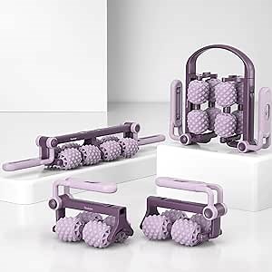 READAEER Massage Roller Stick for Legs (Purple)