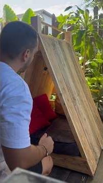 Ma cabane tipi pour enfant⛺️ ♻️