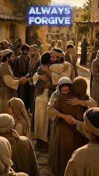Always Forgive | Jesus Teaches the Power of Forgiveness ❤️ | Matthew 18:21–22