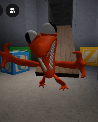 What If I Become Orange 🧡 Monster In Rainbow Friends Chapter 1 #rainbowfriends #roblox #shorts