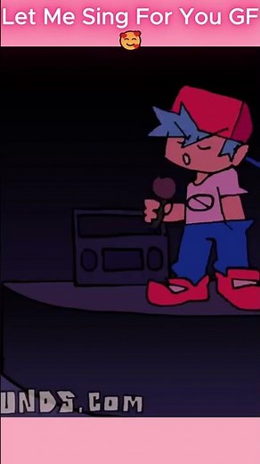 Let Me Sing For You GF 🥰 [FNF Animation] #fnf #fnfmod #fridaynightfunkin #shorts