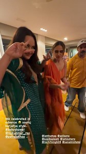 59K views · 468 reactions | Rajkummar Rao and Patralekhaa’s baby shower was a heartwarming celebration straight out of a Sooraj Barjatya film—filled with laughter, joy, and magical pre-celebration moments. Rajkumar Rao, Patralekhaa, Farah Khan, Sonakshi Sinha, Zaheer Iqbal, huma qureshi, Bollywood, celeb | Zoom TV | Facebook