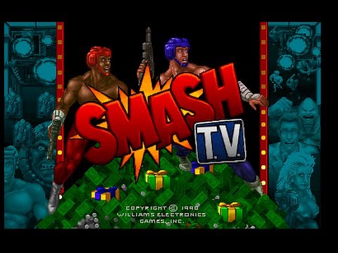 [60FPS] Smash T.V. (rev 8.00) [Arcade] - ALL Clear - 1CC - 20,484,190 points - MARP: The Pro