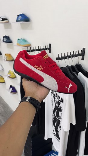 PUMA Speedcat Red White - Available in Sizes 40 to 44