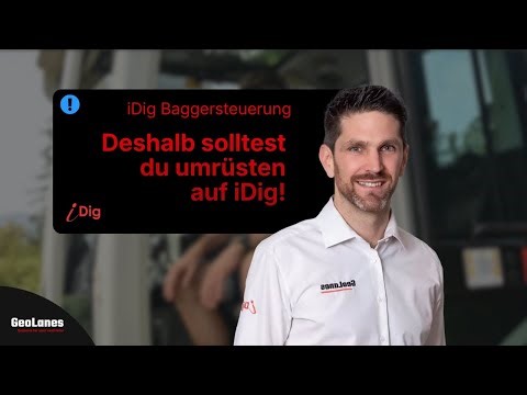 iDig einfach erklärt: Warum iDig Baggersteuerung? | GeoLanes