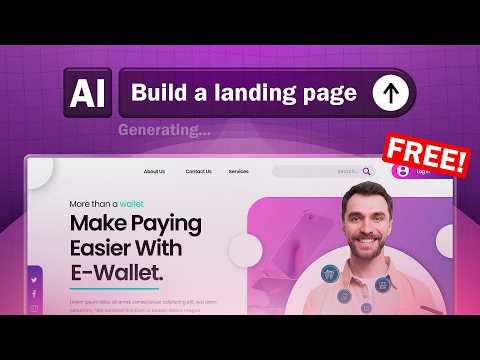 How I Create High-Converting Landing Pages with AI | Easy and Fast!