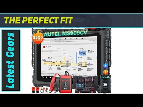 Revolutionizing Heavy Truck Diagnostics with Autel MS909CV - In-depth Review!