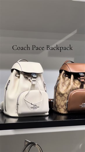 Introducing Coach Pace Backpack in 3 Colors