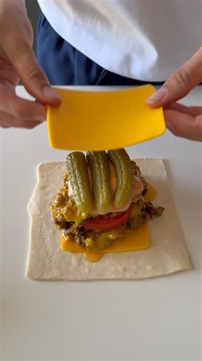 En Pratik Ev Yapımı Hamburger👌🏼 #hamburger #cheeseburger