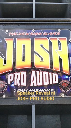 Speaker Reveal JOSH PRO AUDIO #mapskievlogs #followerseveryonehighlights #highlightseveryone #everyoneシ゚ #tatakfeguro #followerseveryonehighlightseveryone #followersシ゚ #highlightsシ゚ #soundsystemculture | Mapskie Mini Sounds