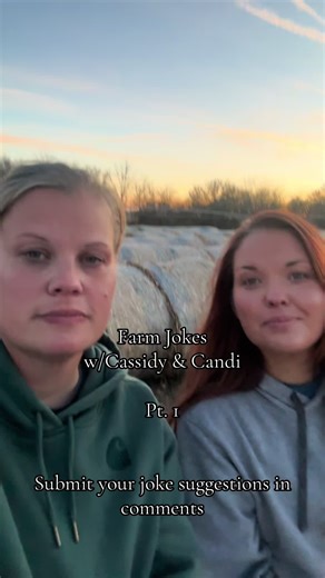 A little clean Farm humor with Cassidy and Candi out on the bale pile! Because life’s too short to take it very seriously! Submit your joke in the comments to be featured on one of our next videos! #flowerfarm #farm #farming #jokes #farmlife