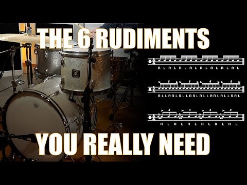 The 6 Rudiments you really need - Daily Drum Lesson