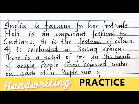 paragraph writing || handwriting practice || handwriting tutorial || neat and clean handwriting