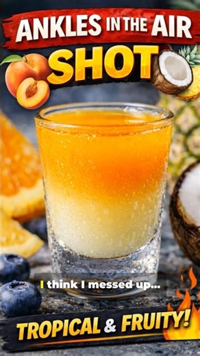 Tropical Fruity Shot – Easy Summer Party Drink