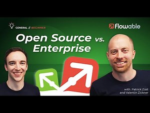 What is the difference between Open Source and Enterprise? | Flowable | 2025