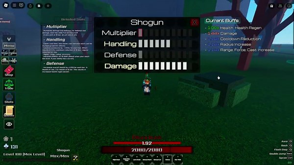 Shogun Full Skill Showcase - Elemental Grounds