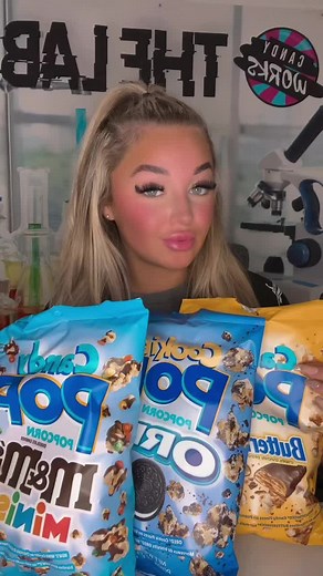 Delicious Candy Popcorn Taste Test: Butterfinger, M&Ms, Oreo