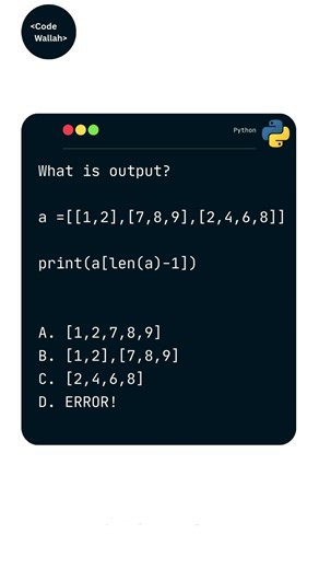 Python Indexing Part_2 | What is the Output? | Python List Indexing for Beginners