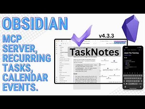 Obsidian - Tasknote Plugin 4.3.3 with MCP Server