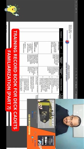 🟥[PART 7] TRAINING RECORD BOOK FOR DECK CADETS | Function 1. Navigation at Operational Level. Source: MARINA LINK https://stcw.marina.gov.ph/wp-content/uploads/2016/02/Operational-Deck.pdf?msclkid=bef56343b14a11ecab0e03041842caea | Online Third Mate