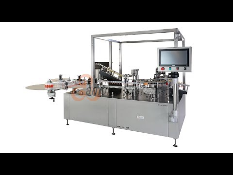 Automatic Plunger Rod Insertion and Needle Trap Labelling Machine for PFS - AHL-80PL-NT