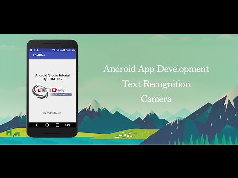 Android Studio Tutorial - Text Recognition by Camera using Google Vision