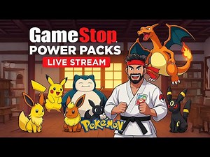 🔴 LIVE Pokémon Power Packs | GameStop PSA Pulls & Giveaways! 🎁