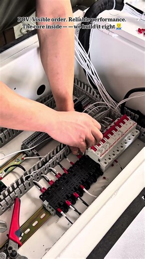 Neat Wiring Visible, Reliable Performance Trusted