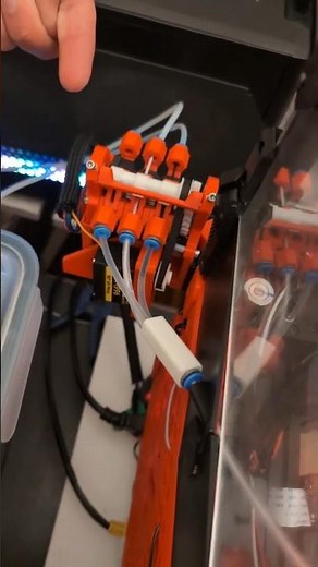 new pico mmu mount for the voron v0 #3dprinted #3dprinting
