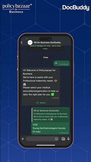 DocBuddy by Policybazaar for Business – Simplifying Professional Indemnity Insurance for Doctors