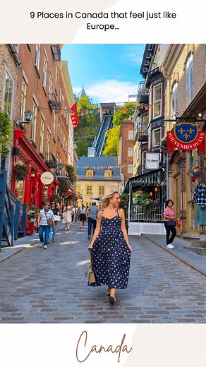 188K views · 12K reactions | 9 Places in Canada that feel like Europe...