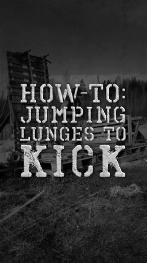 Jumping Lunges to Kick