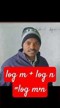 Sum of logs | log's rule | SP Maths and Physics | Sunil Sir