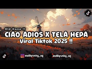 DJ OLD CIAO ADIOS X TELA HEPA SLOW REVERB KANE VIRAL TIKTOK 2025 !!