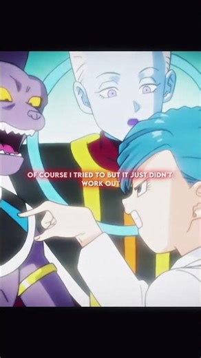 whis and beerus funny moments 😂 #animeshorts #dragonball #dargonballsuper