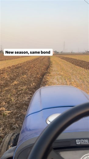 Tractor, soil, sunset, and Snow 🐕 all I need for peace. 🌅 #SnowFarms #SimpleLife #WheatPrep | ਪੱਕੇ Australia ਵਾਲੇ Pakke Australia wale