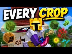 The BEST Farm Design for EVERY Crop (Hypixel Skyblock)