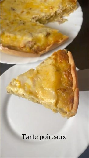 Tarte aux poireaux un classique 🙂👌 #mangerbouger #dessert #bonnecuisine
