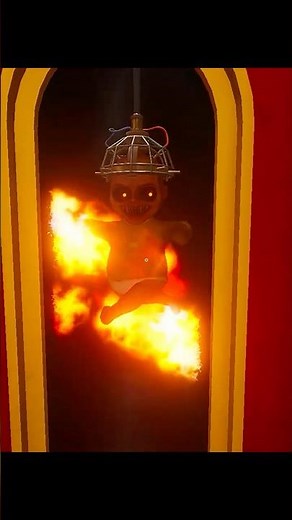 Fired Baby😱The Baby in Yellow Horror Game