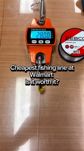 BBB customs Fishing on Instagram: "Pull testing the cheapest line I could find. #pulltest #fishingline #fishinggear #fishingtips #fblifestyle"