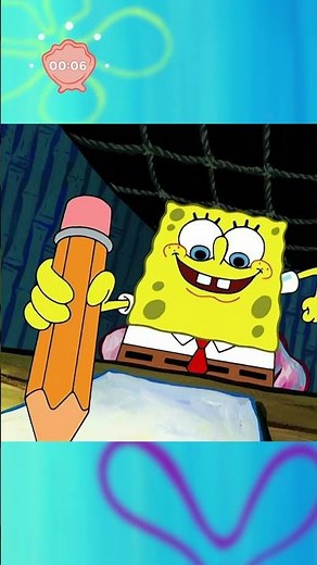 10-Second Episode "Procrastination" ✏️ | SpongeBob #Shorts