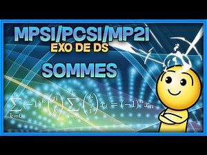 [MPSI/PCSI/MP2I] Sommes - exo corrigé de DS (formule d'inversion de Pascal)