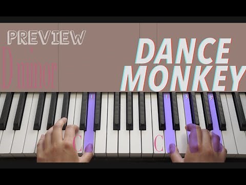DANCE MONKEY- TONES AND I Piano Tutorial