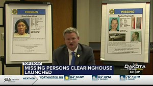South Dakota launches missing persons clearinghouse
