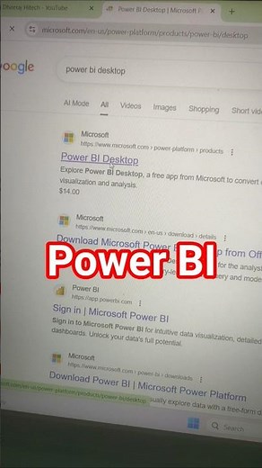 Power BI | how to download and install latest version of Power BI #shorts #powerbi