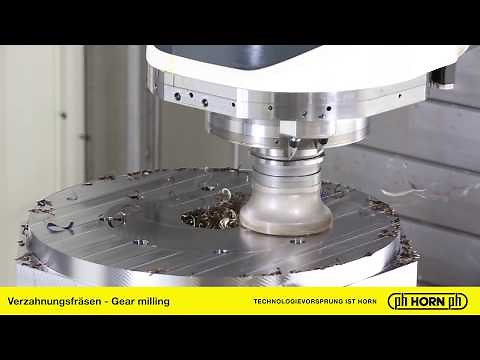 Verzahnungsfräsen / Gear Milling