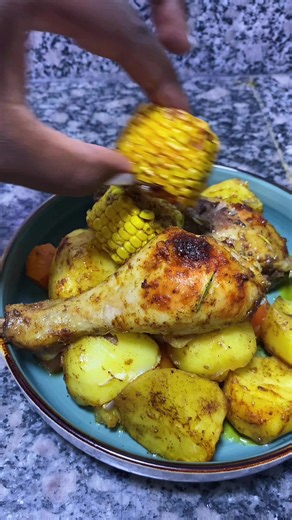 Easy Baked Chicken Recipe with Vegetables