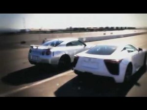 LEXUS LFA vs NISSAN GT-R R35 (2010)