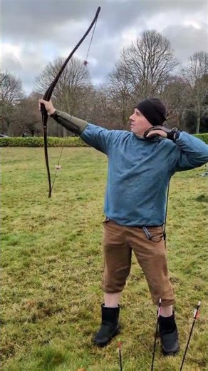 Good Shot! 180 Yards. Shrew Classic Hunter #archery #sport #outdoors #hobby #practice #friends #fun